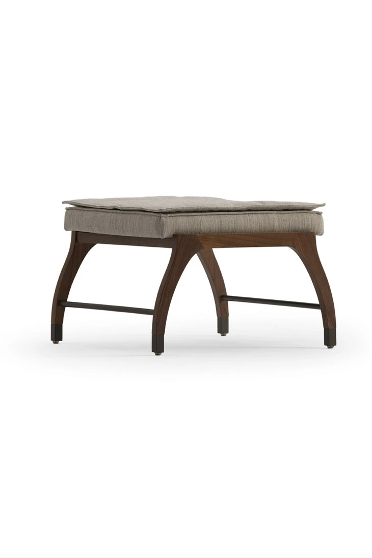 Luxury Villa Apartment Indoor Balcony High Back Lounge Sofa Chair Ottoman Hotel Bedroom Sectional Lounge Chair
