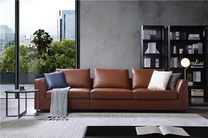 Villa Living Couch Sofa Apartment Three-Seater Sofa